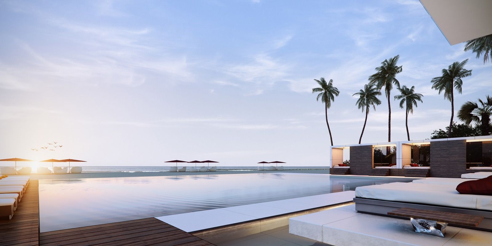 Muse Residences rooftop swimming pool