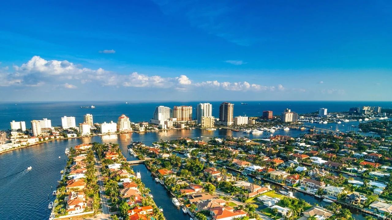 Línea costera de Fort Lauderdale