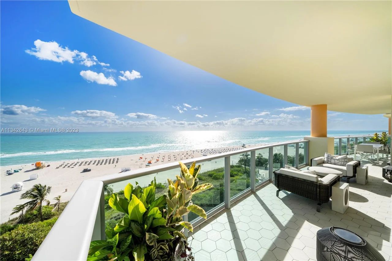 View From The Balcony Of The II Villaggio To The Private Beach