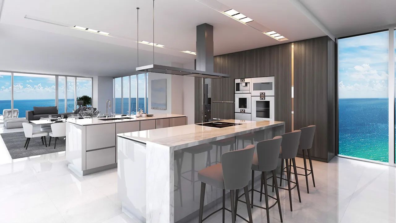 Turnberry Ocean Club Italian Custom Kitchens