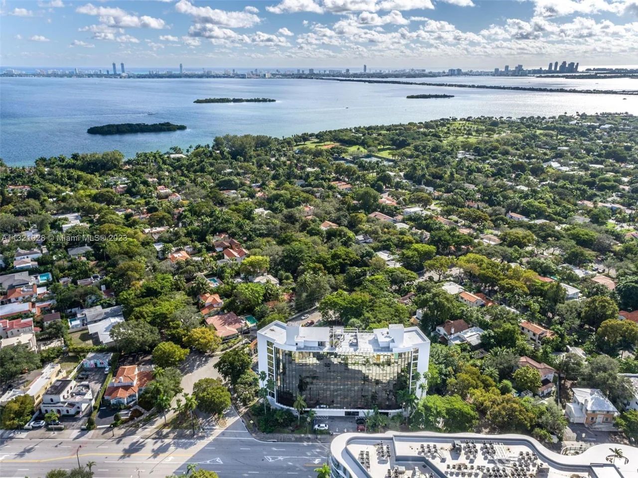 An Aerial View of Little Haiti Near Biscayne Bay An Aerial View of Little Haiti Near Biscayne Bay