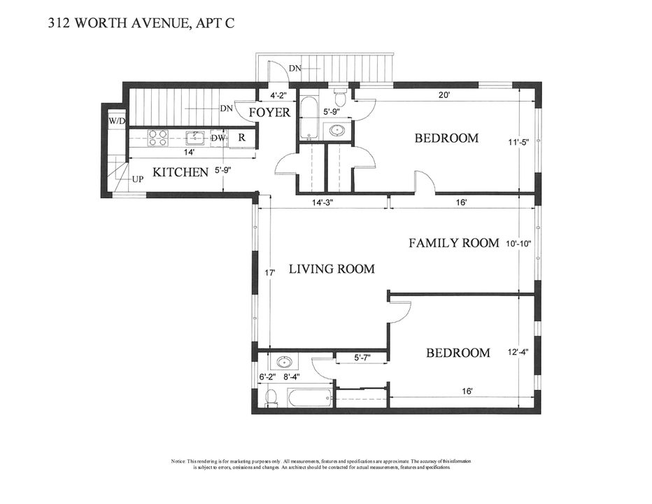 Recently Rented: $5,750 (2 beds, 2 baths, 1302 Square Feet)