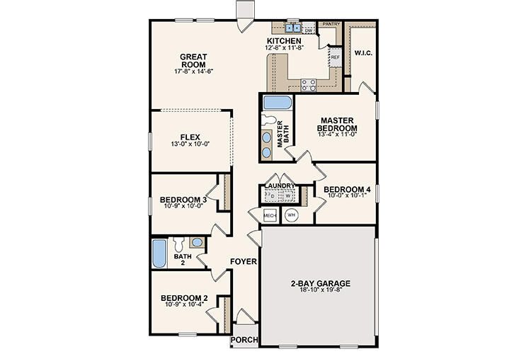 Active With Contract: $301,990 (4 beds, 2 baths, 1650 Square Feet)