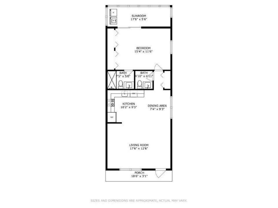 Active With Contract: $125,900 (1 beds, 1 baths, 720 Square Feet)
