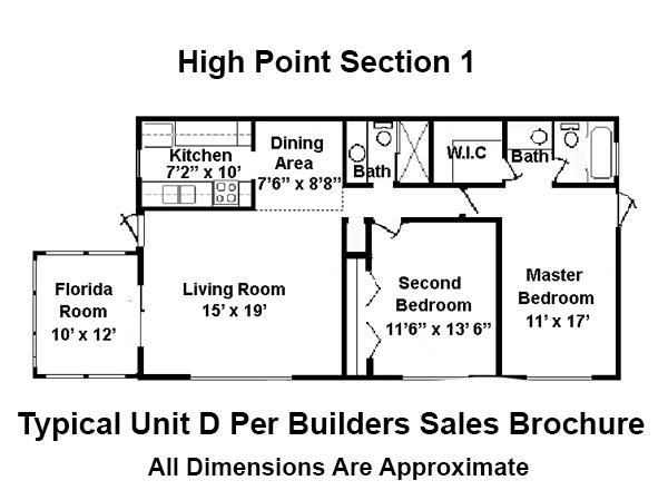 Active With Contract: $115,000 (2 beds, 2 baths, 1284 Square Feet)