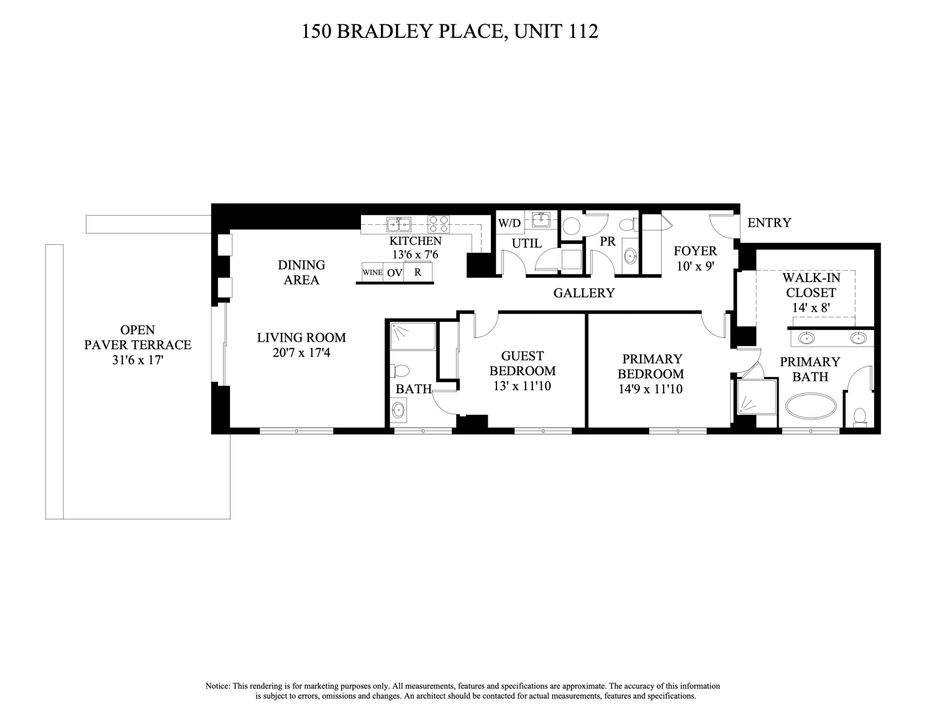 For Sale: $8,495,000 (2 beds, 2 baths, 1600 Square Feet)