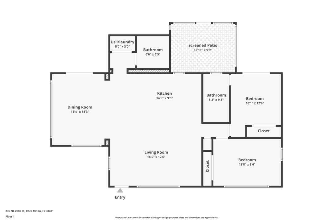 Active With Contract: $624,900 (2 beds, 2 baths, 1204 Square Feet)