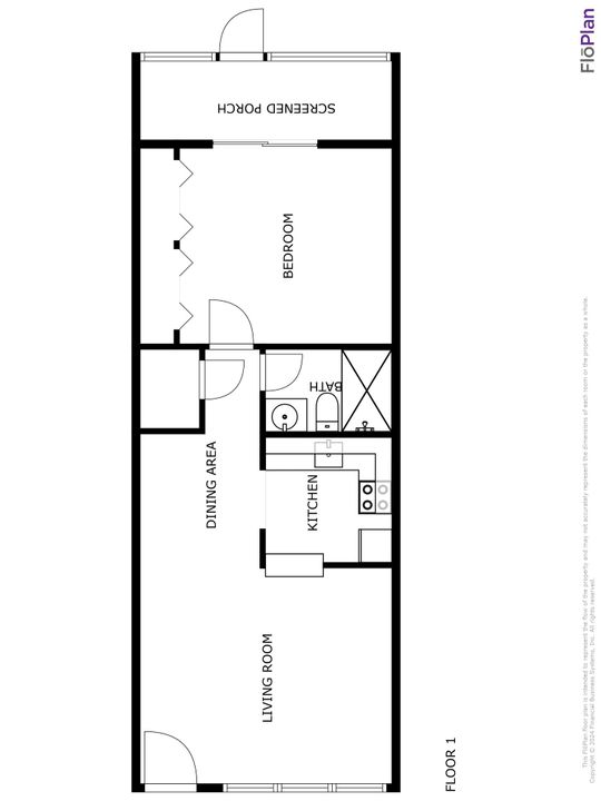 Activo con contrato: $90,000 (1 camas, 1 baños, 570 Pies cuadrados)