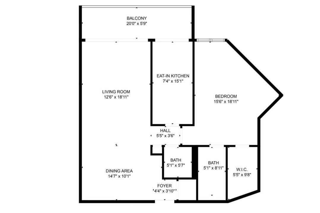 For Sale: $725,000 (1 beds, 1 baths, 978 Square Feet)