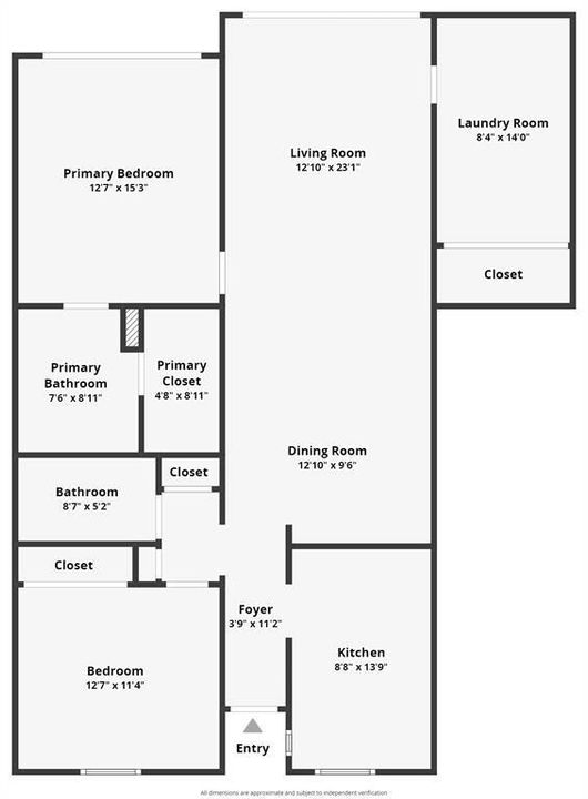 For Sale: $264,900 (2 beds, 2 baths, 1442 Square Feet)