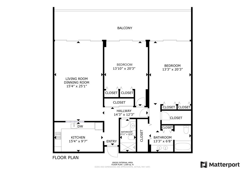 For Sale: $849,000 (2 beds, 2 baths, 1500 Square Feet)