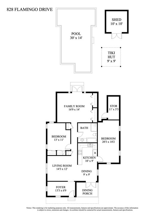 For Sale: $929,000 (2 beds, 1 baths, 1346 Square Feet)