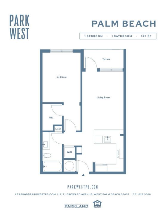 Active With Contract: $2,175 (1 beds, 1 baths, 700 Square Feet)