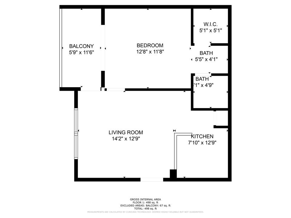 For Rent: $1,650 (1 beds, 1 baths, 728 Square Feet)