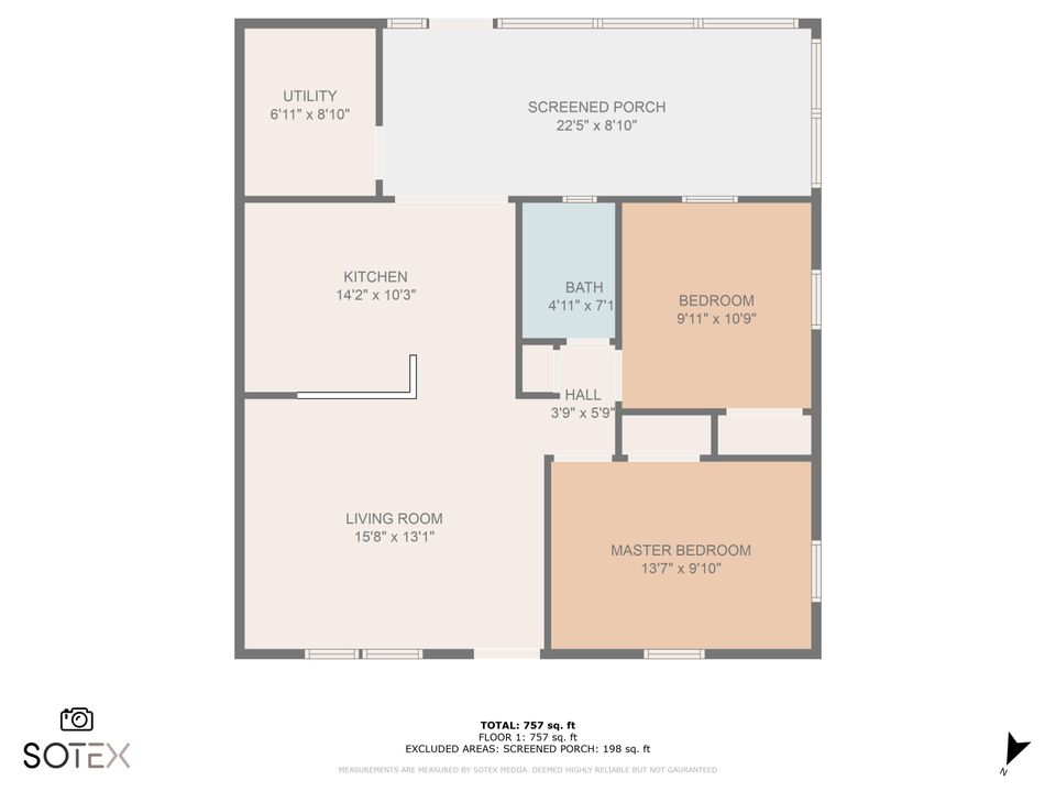 For Sale: $249,999 (2 beds, 1 baths, 800 Square Feet)