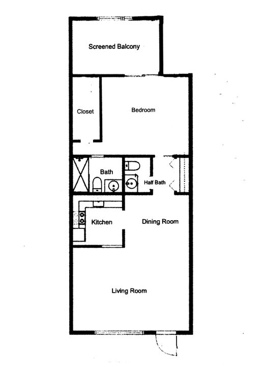 For Sale: $88,800 (1 beds, 1 baths, 684 Square Feet)