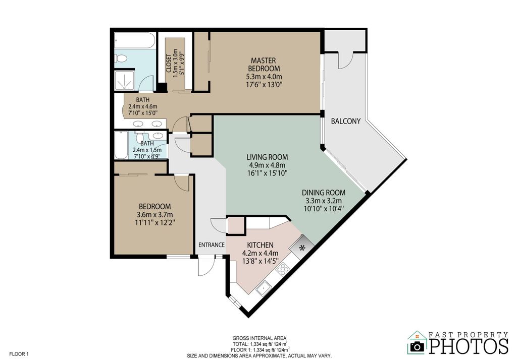 Active With Contract: $2,450 (2 beds, 2 baths, 1254 Square Feet)