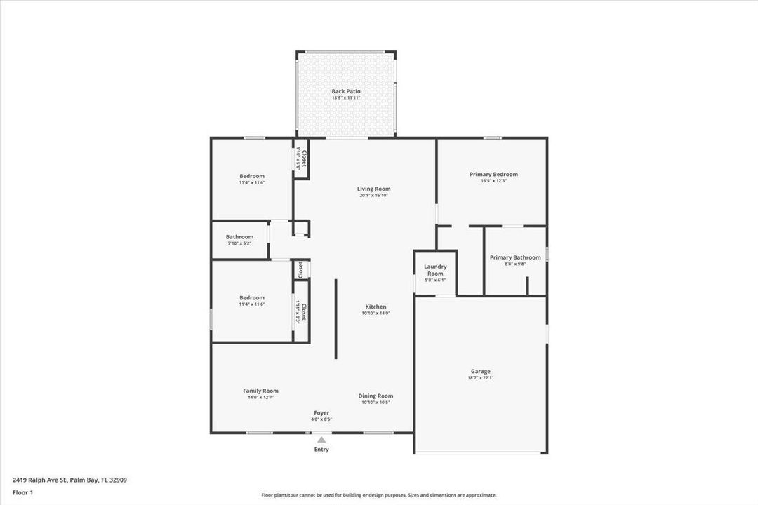 Active With Contract: $330,000 (3 beds, 2 baths, 1636 Square Feet)