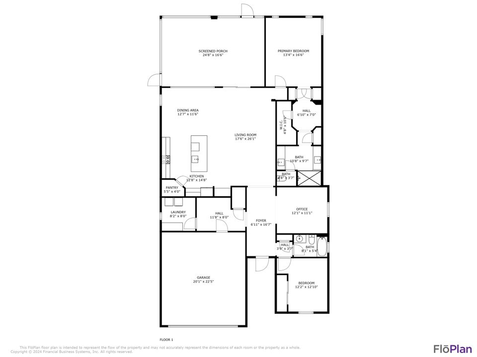 For Sale: $417,400 (2 beds, 2 baths, 2012 Square Feet)