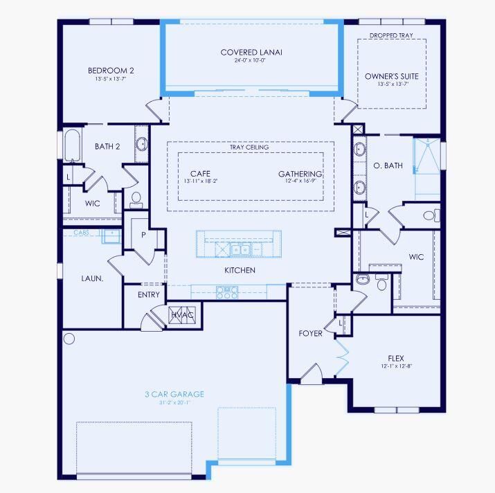 Active With Contract: $585,000 (2 beds, 2 baths, 2305 Square Feet)