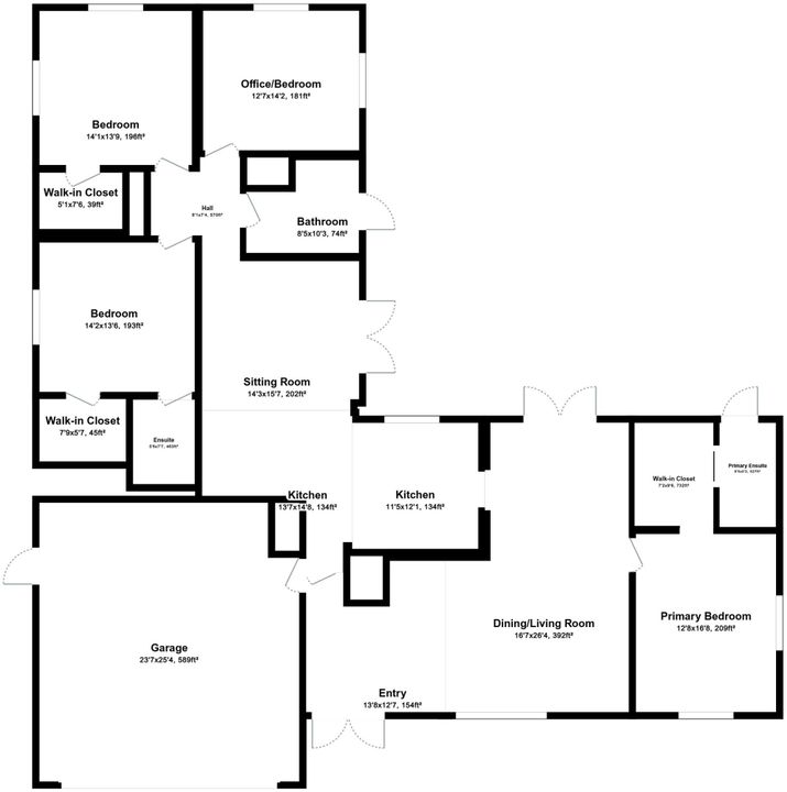 Active With Contract: $995,000 (4 beds, 3 baths, 2016 Square Feet)