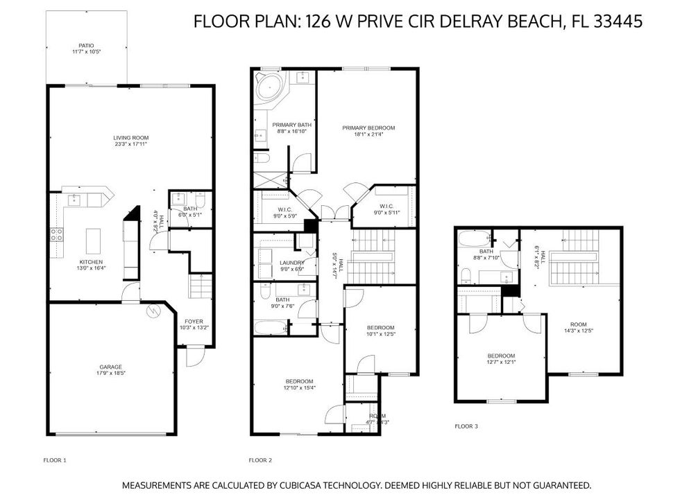 Active With Contract: $635,000 (4 beds, 3 baths, 2545 Square Feet)