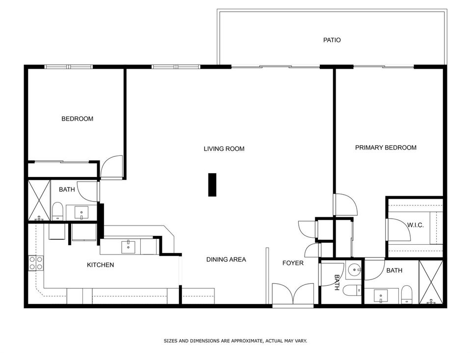 For Sale: $1,345,000 (2 beds, 2 baths, 1625 Square Feet)