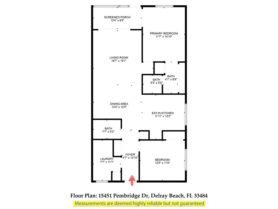 Active With Contract: $264,900 (2 beds, 2 baths, 1150 Square Feet)