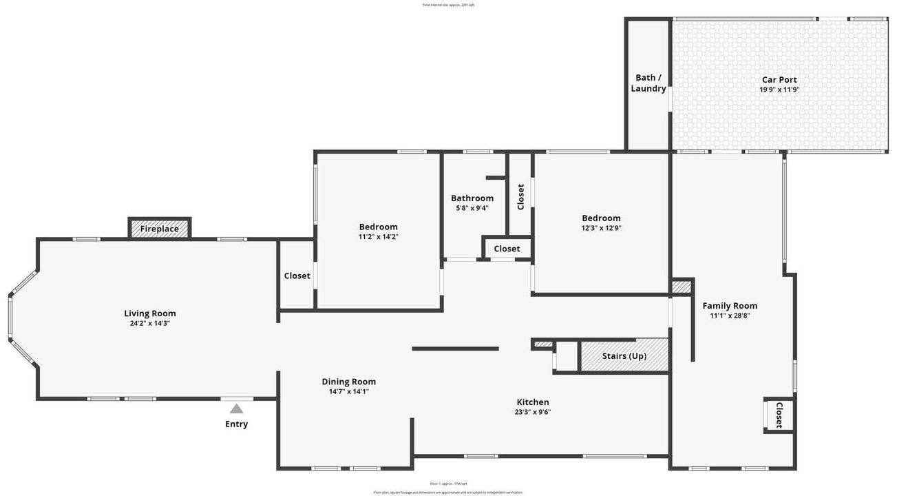 На продажу: $450,000 (4 спален, 2 ванн, 2490 Квадратных фут)