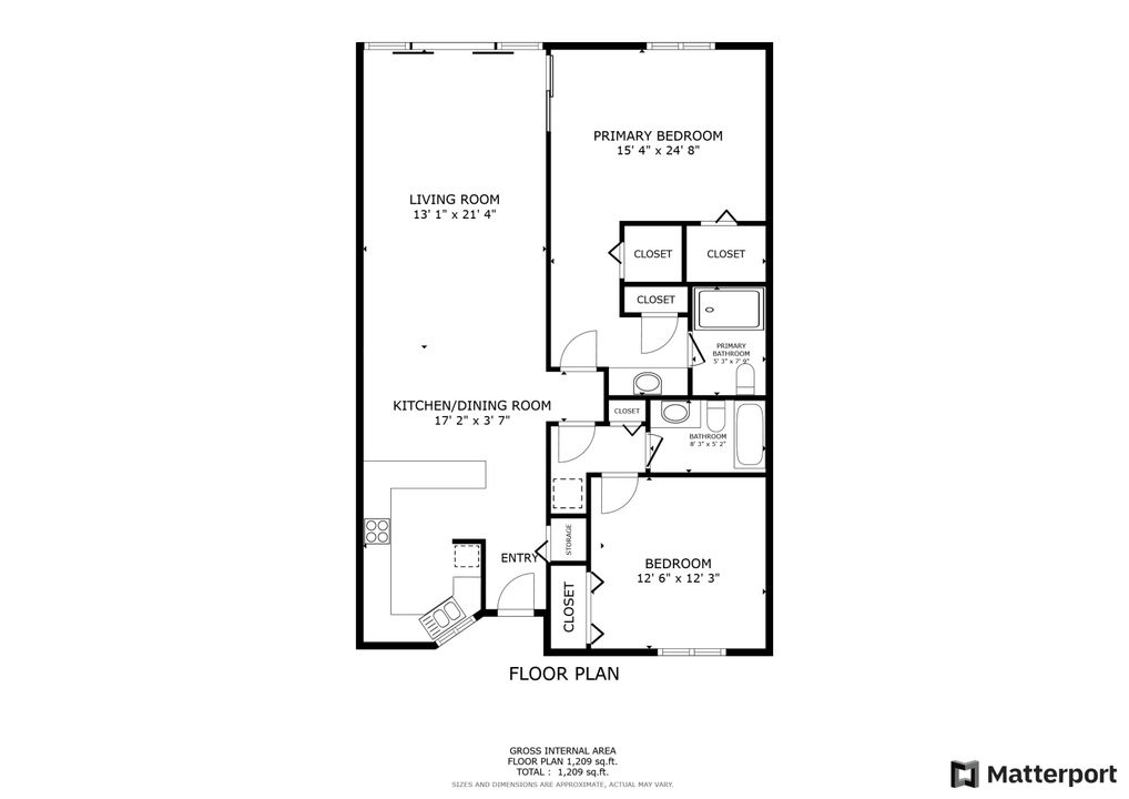 For Sale: $358,000 (2 beds, 2 baths, 1154 Square Feet)