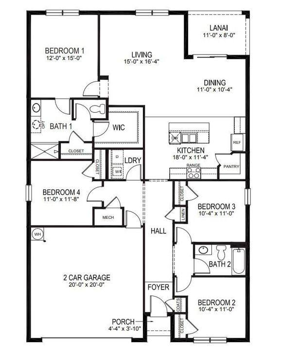 For Sale: $430,555 (4 beds, 2 baths, 1828 Square Feet)