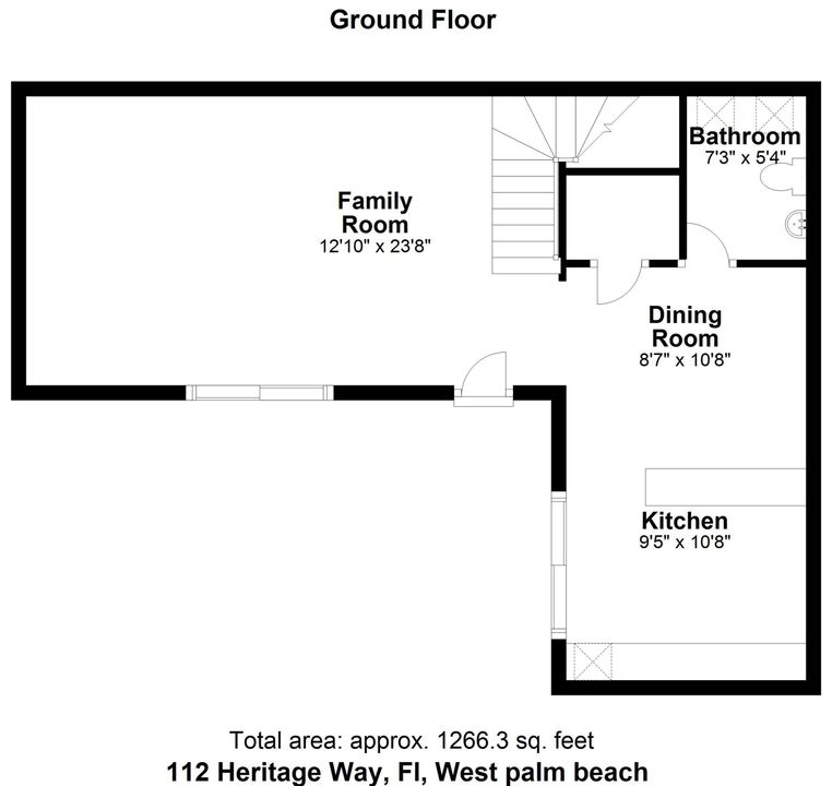 For Sale: $250,000 (2 beds, 2 baths, 1236 Square Feet)