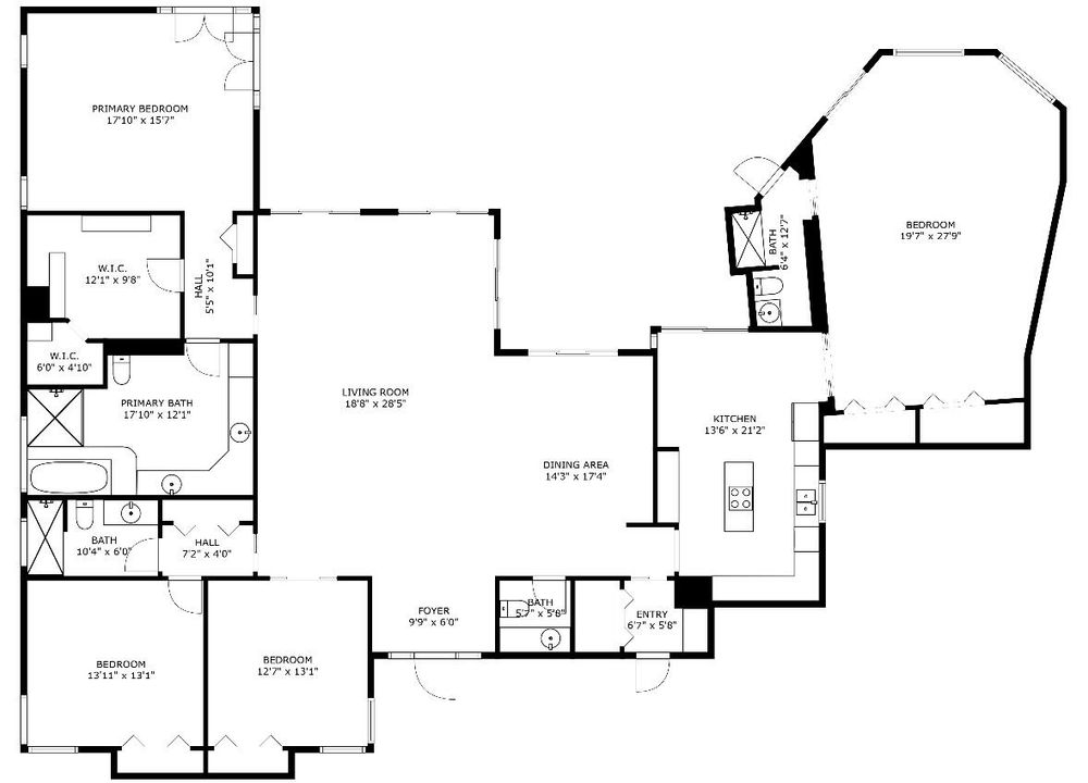 На продажу: $2,195,000 (4 спален, 4 ванн, 3121 Квадратных фут)