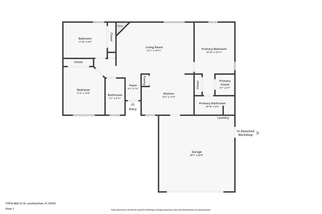 На продажу: $674,999 (3 спален, 2 ванн, 1207 Квадратных фут)