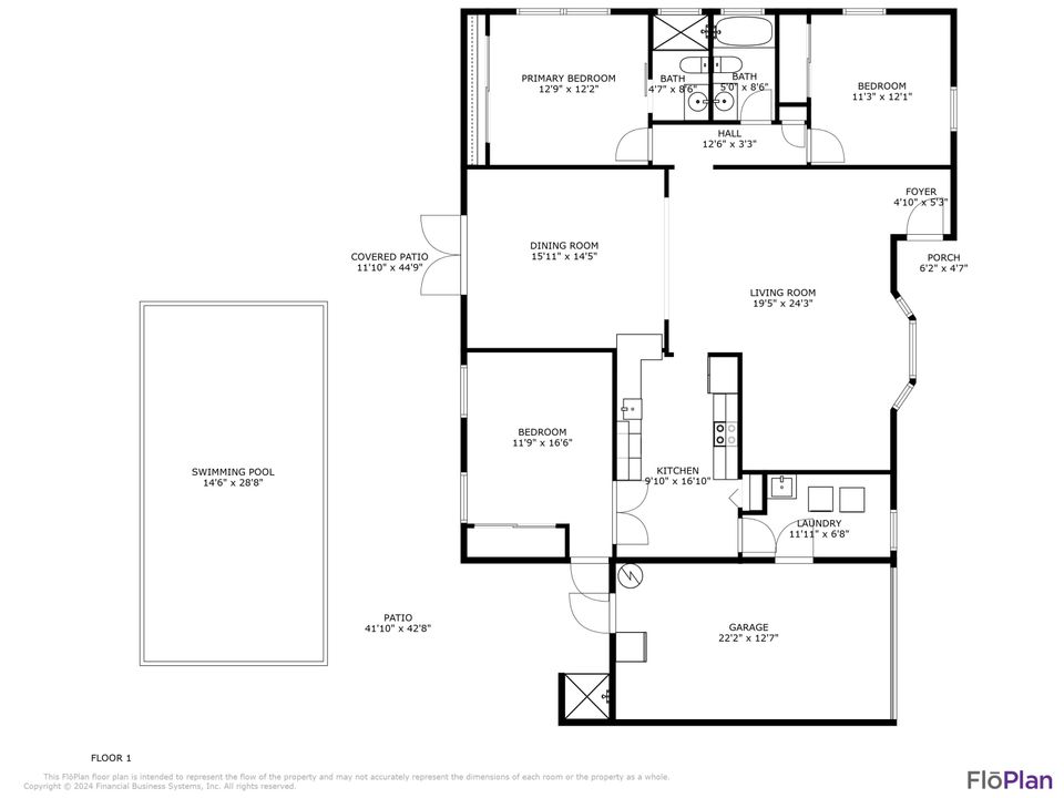 На продажу: $835,000 (3 спален, 2 ванн, 1686 Квадратных фут)