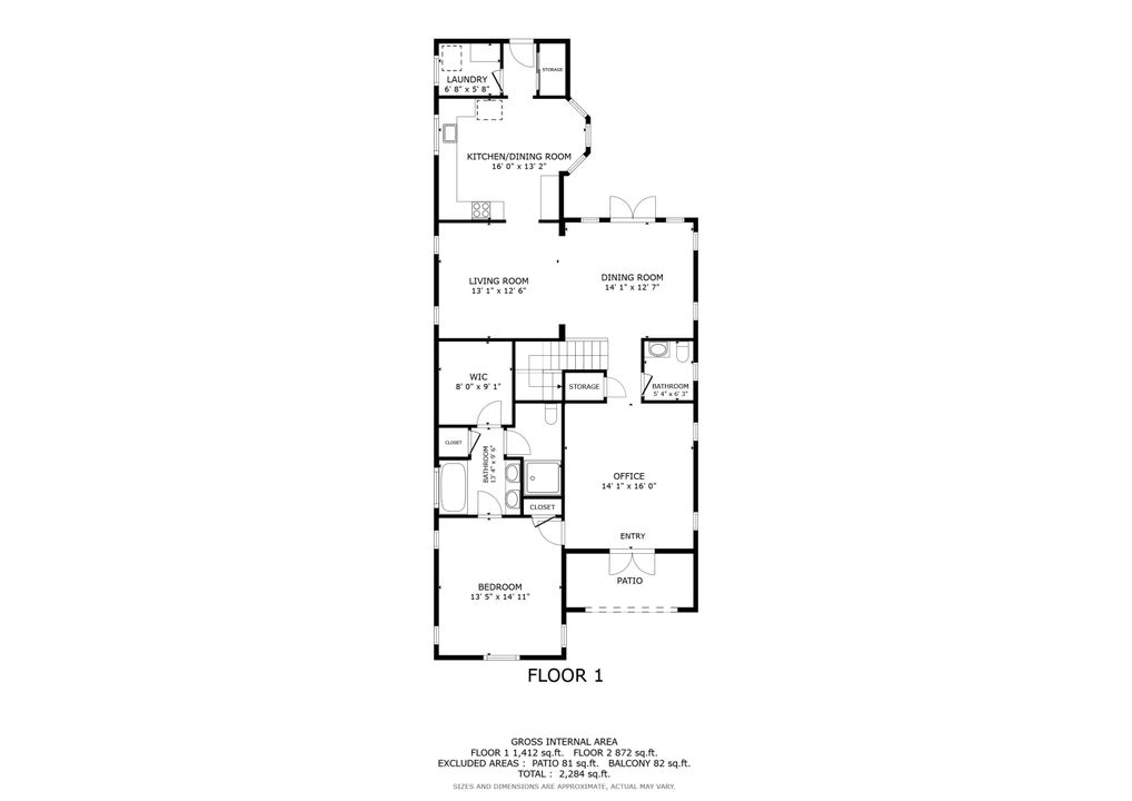 На продажу: $970,000 (4 спален, 3 ванн, 2520 Квадратных фут)