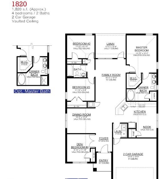 For Sale: $399,400 (4 beds, 2 baths, 1820 Square Feet)