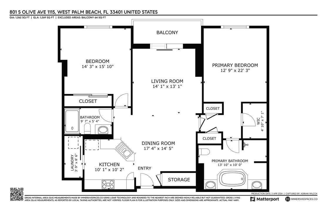 Active With Contract: $3,500 (2 beds, 2 baths, 1333 Square Feet)