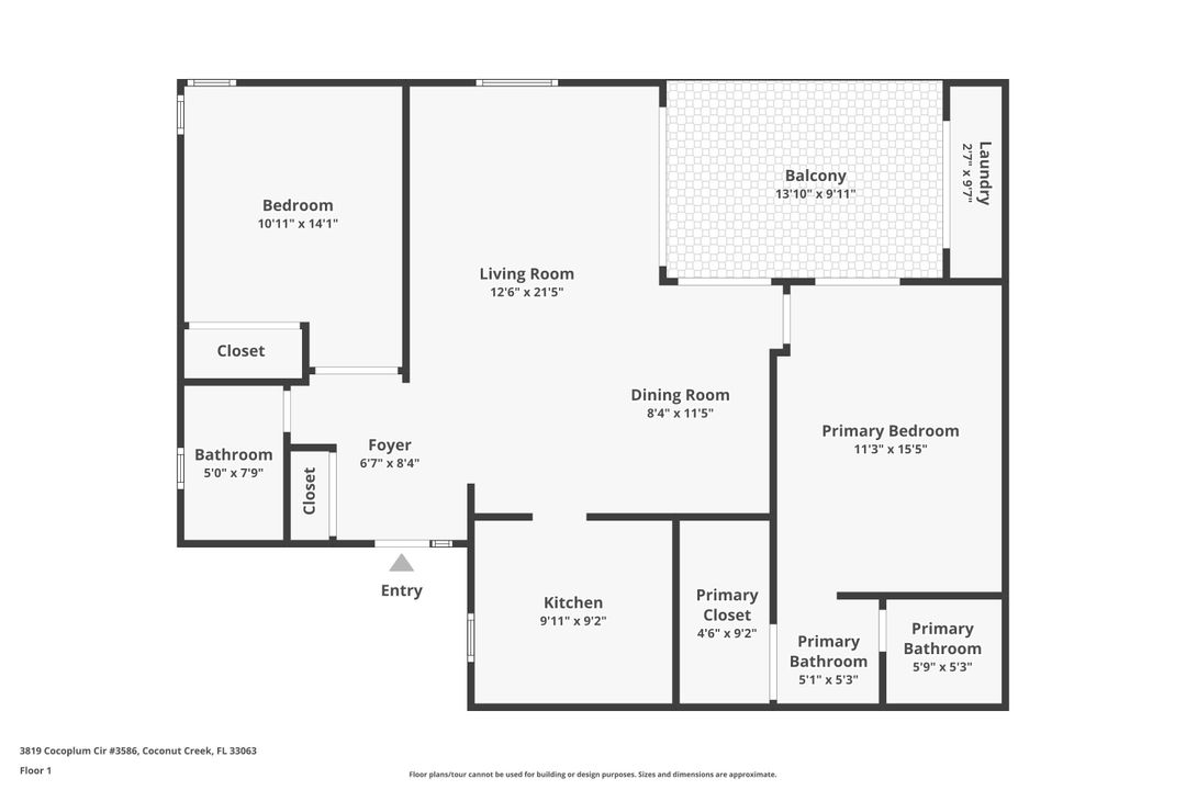 Activo con contrato: $275,000 (2 camas, 2 baños, 982 Pies cuadrados)