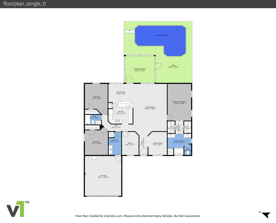 Activo con contrato: $469,999 (3 camas, 2 baños, 2010 Pies cuadrados)