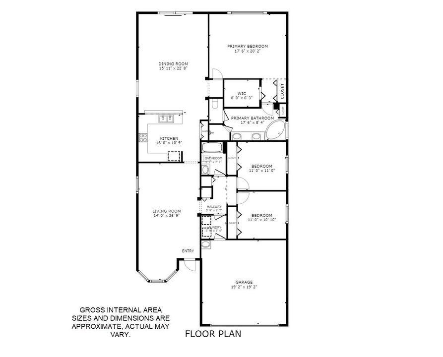 For Sale: $478,500 (3 beds, 2 baths, 1936 Square Feet)