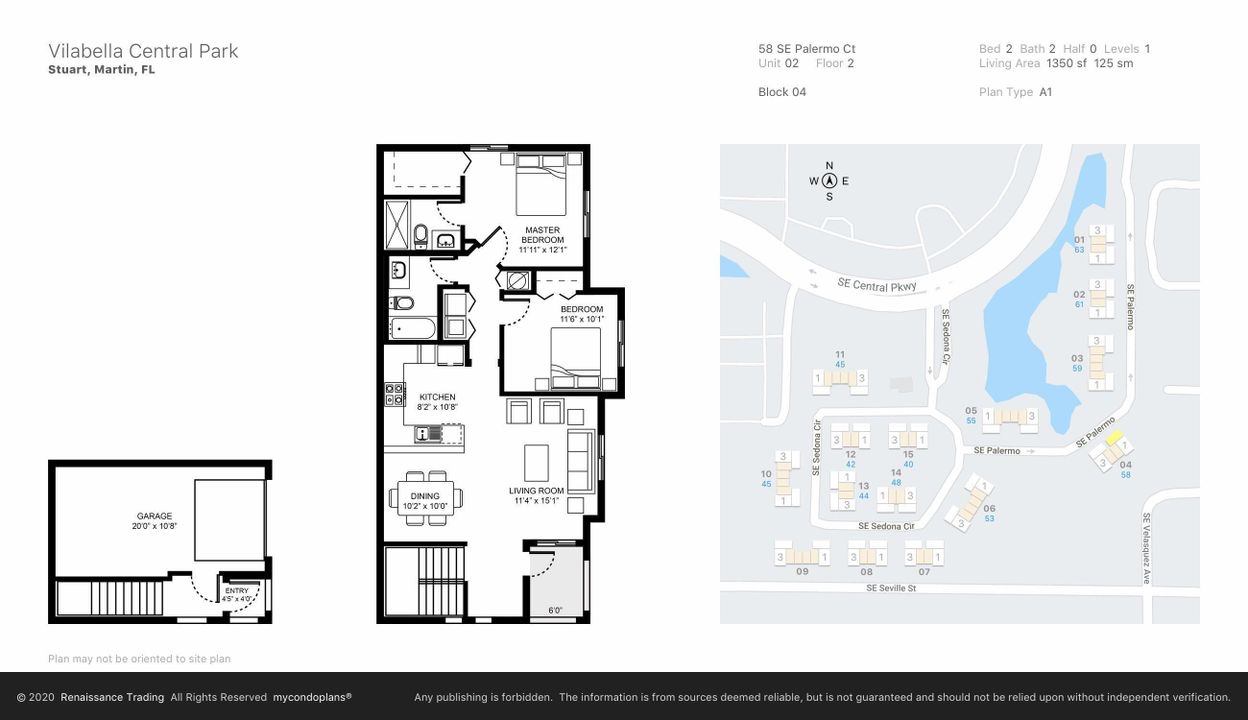 For Rent: $2,300 (2 beds, 2 baths, 1072 Square Feet)