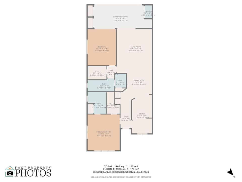 For Sale: $358,000 (2 beds, 2 baths, 1651 Square Feet)