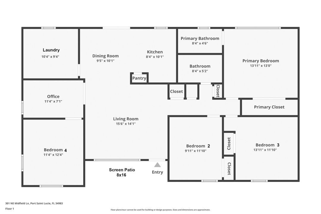 合同活跃: $329,000 (4 贝兹, 2 浴室, 1584 平方英尺)