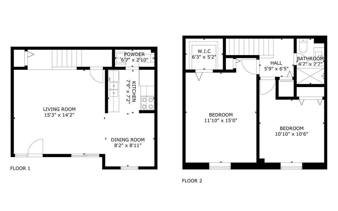 En Venta: $305,000 (2 camas, 1 baños, 1122 Pies cuadrados)