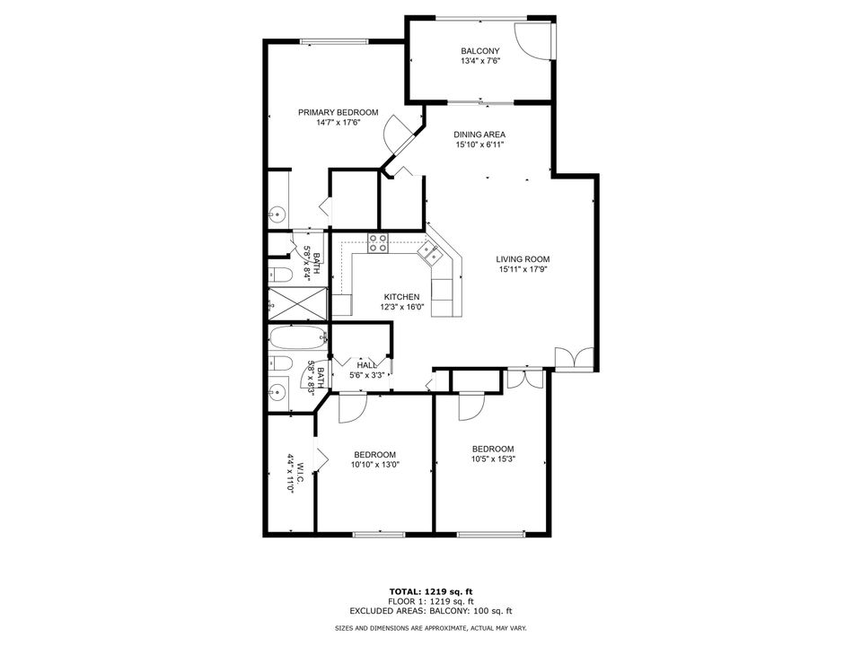 For Sale: $350,000 (3 beds, 2 baths, 1144 Square Feet)