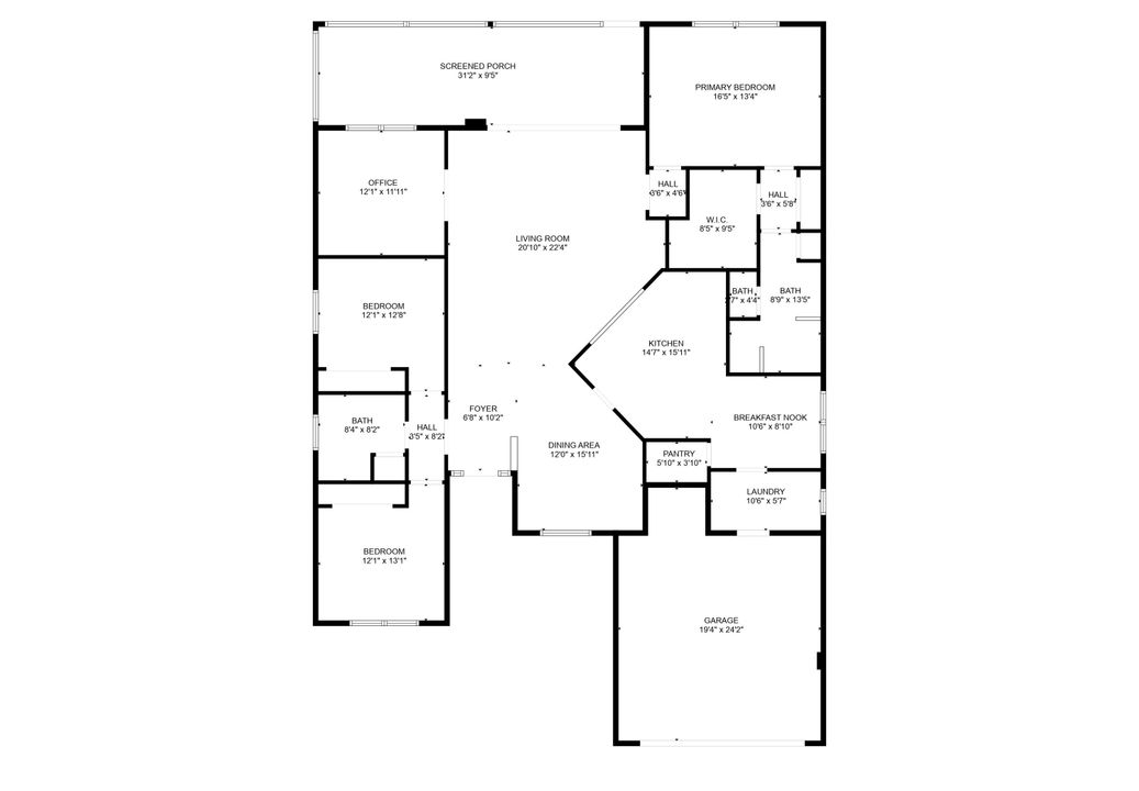 На продажу: $489,500 (3 спален, 2 ванн, 2241 Квадратных фут)