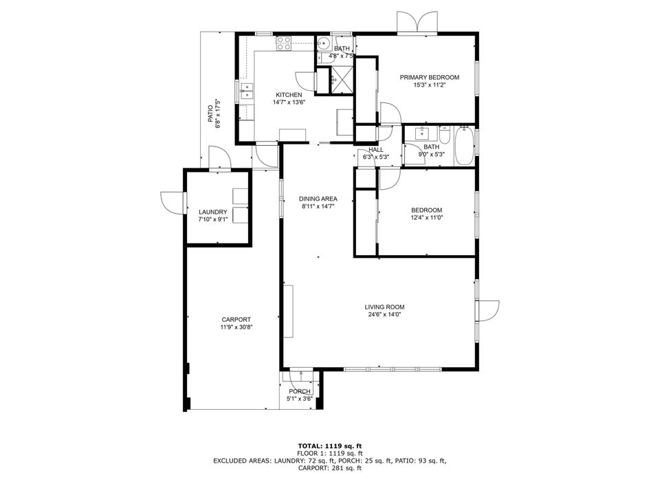 En Venta: $550,000 (2 camas, 2 baños, 1234 Pies cuadrados)