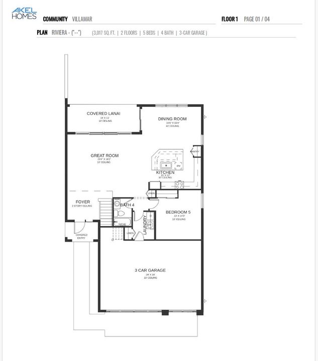 En Venta: $1,049,000 (4 camas, 4 baños, 3016 Pies cuadrados)