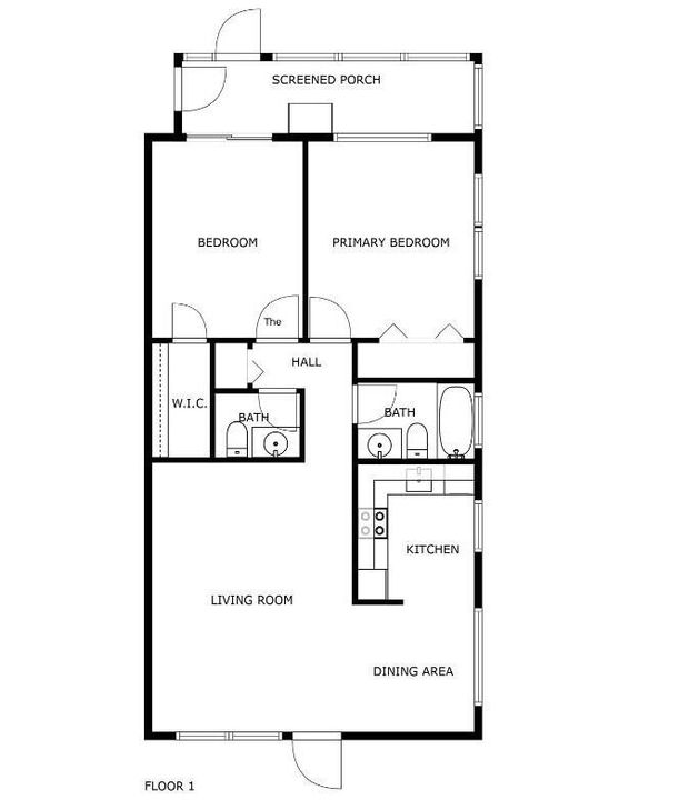 Active With Contract: $169,900 (2 beds, 1 baths, 798 Square Feet)